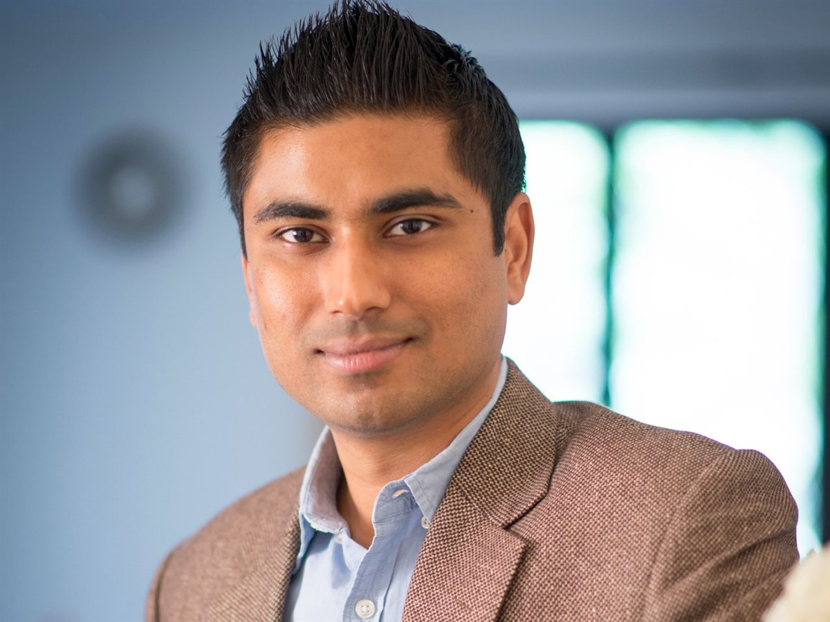 Portrait of Pallav Nadhani, founder of FusionCharts.